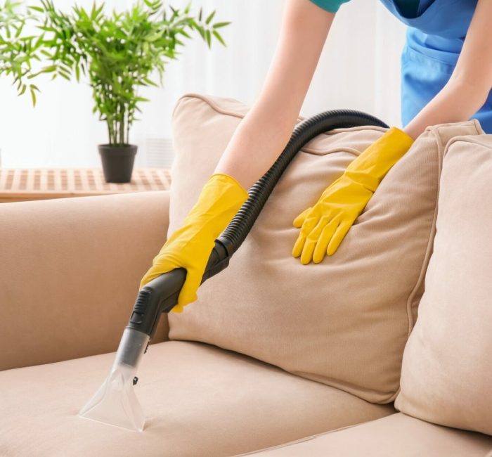 Professional Upholstery Cleaning service removing stains, dust, and allergens from sofas and fabric furniture