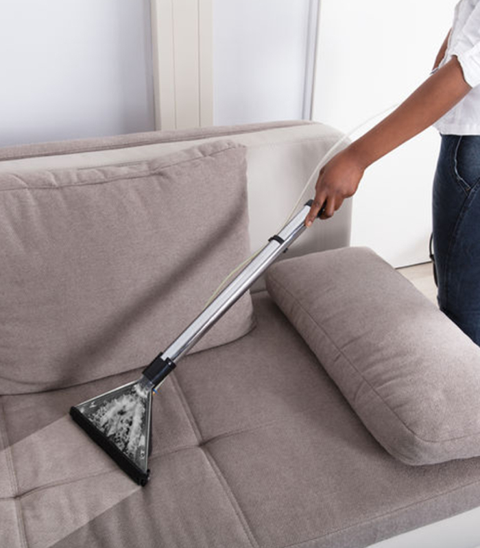 Deep steam Upholstery Cleaning for couches, chairs, and lounge suites with professional sanitisation techniques