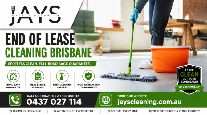 Cost of End of Lease Cleaning Brisbane: Complete Pricing Guide for Tenants