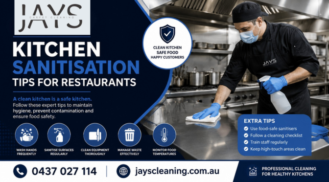 Kitchen Sanitisation Tips for Restaurants: Crucial Steps to Prevent Foodborne Illness